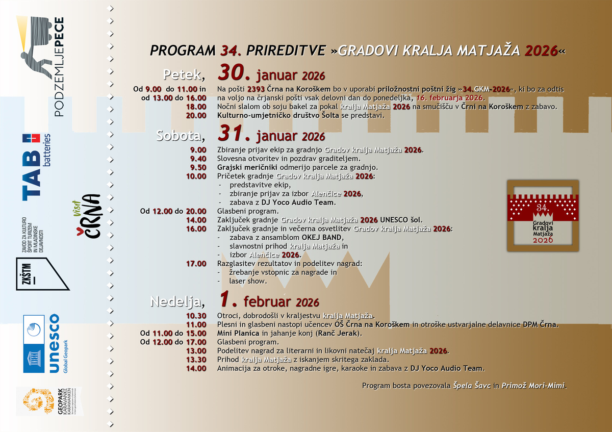 Program 34. Gradov kralja Matjaža